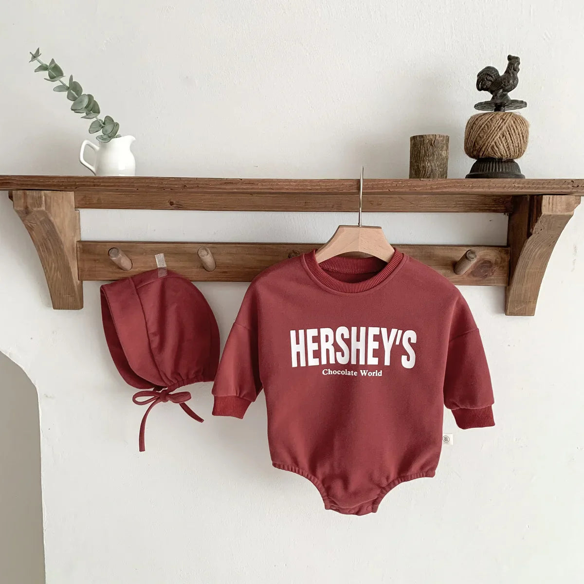 Hershey Print Cotton Bodysuit