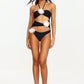 Suku Blumme Halter Cut Out Swimsuit