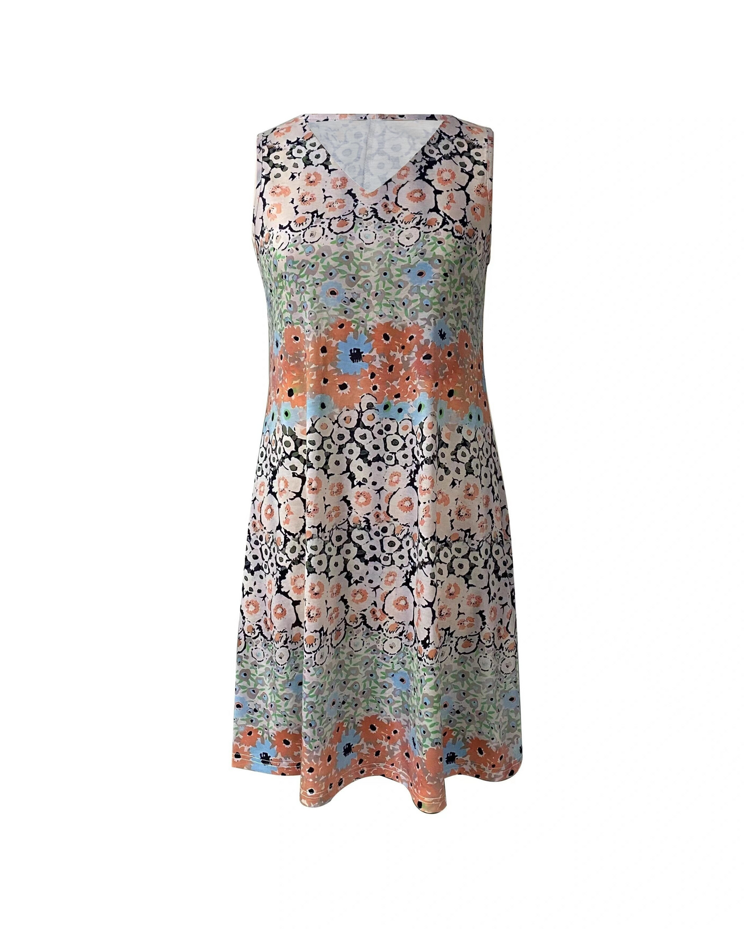 KIRA - FLOWER COTTON DRESS