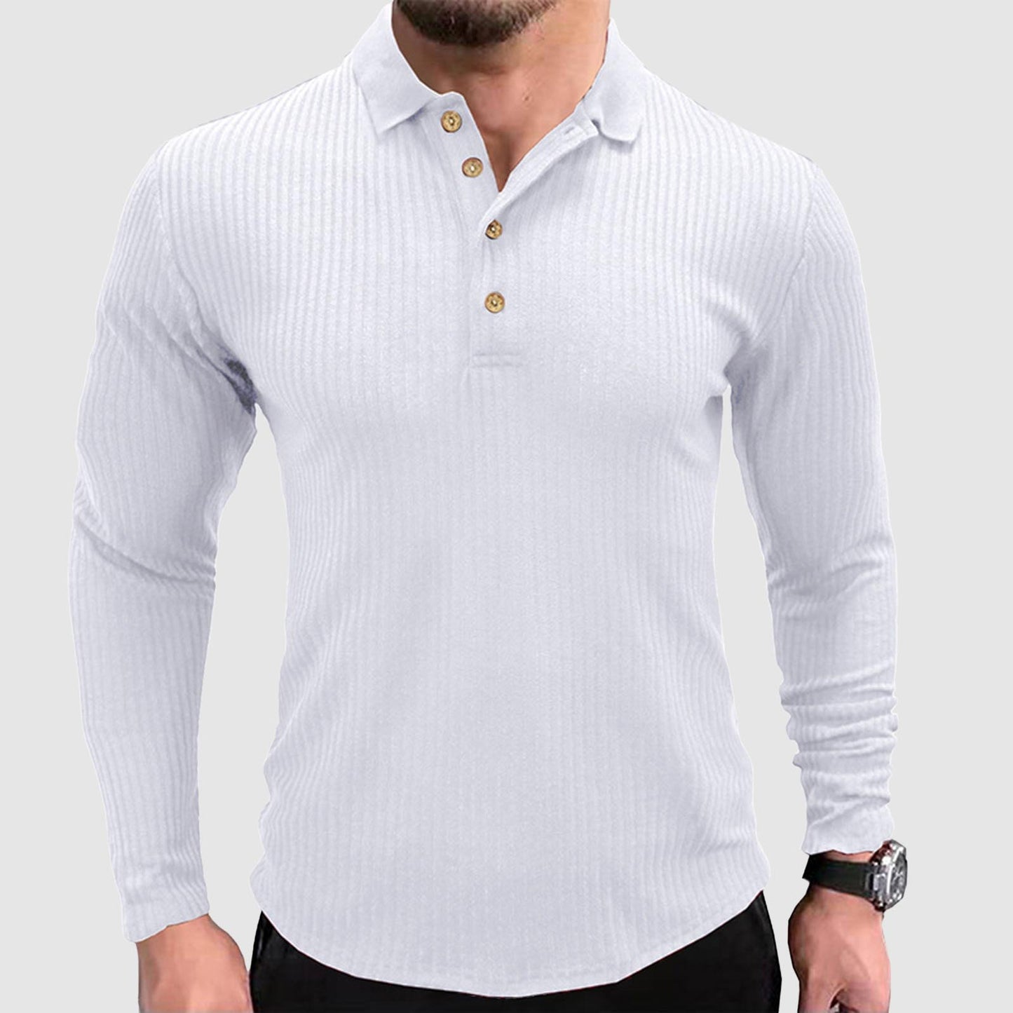 Vegas Long Sleeve Polo Shirt