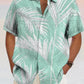 Casual Hawaiian Cotton Linen Shirt