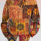 Vintage Printed Cotton Linen Shirt