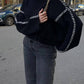 Oversized Mock Neck Sweater