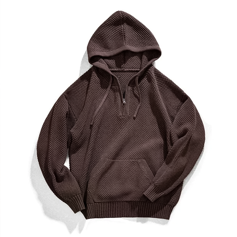 KINGS CROSS LEGACY KNIT WAFFLE HOODIE