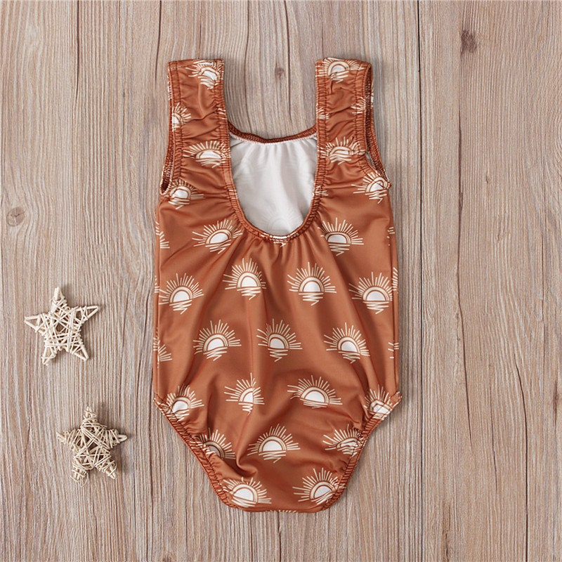 Sun Print Baby Swimsuit