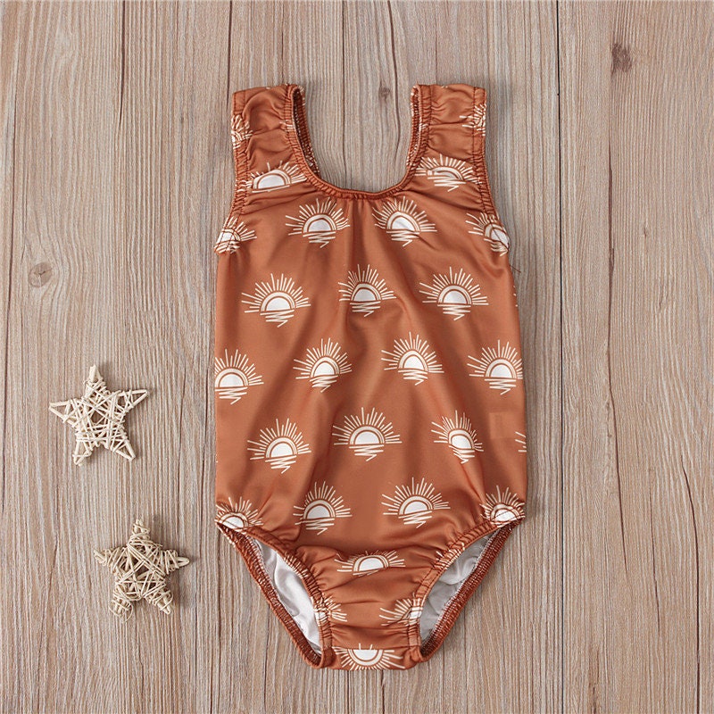 Sun Print Baby Swimsuit