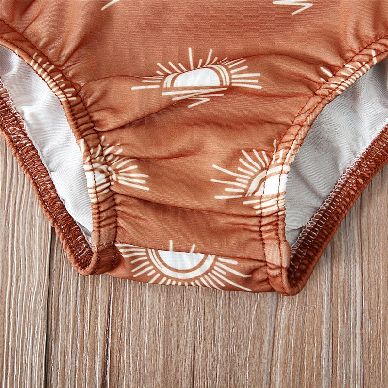 Sun Print Baby Swimsuit