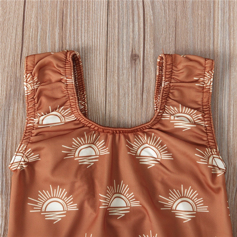 Sun Print Baby Swimsuit