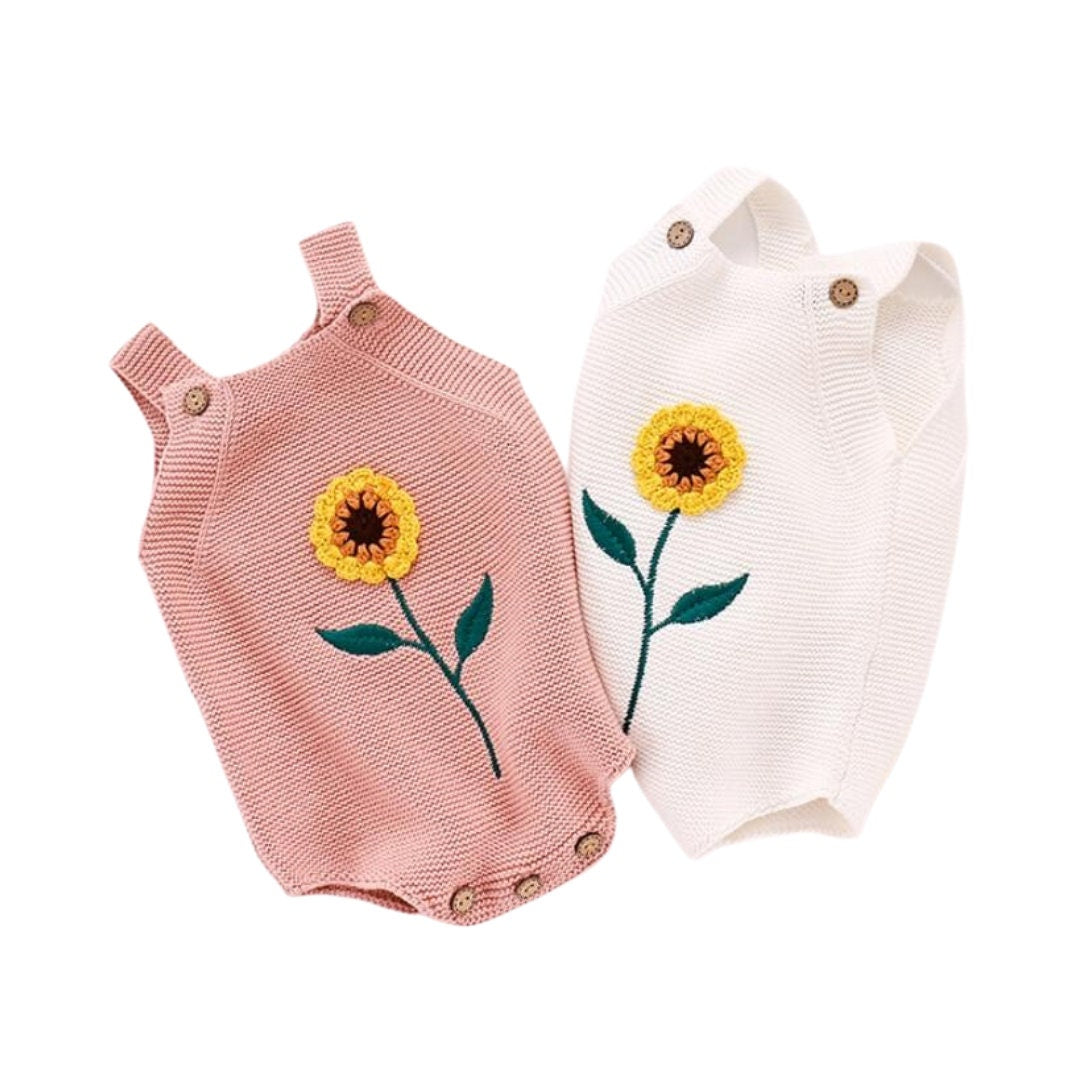 Sunflower Knitted Bodysuit