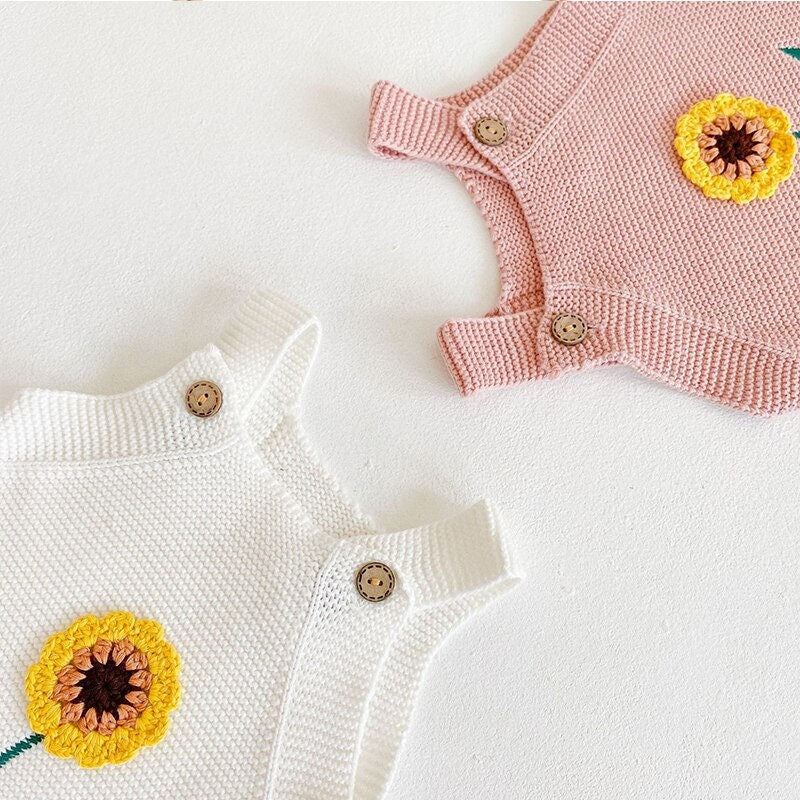 Sunflower Knitted Bodysuit