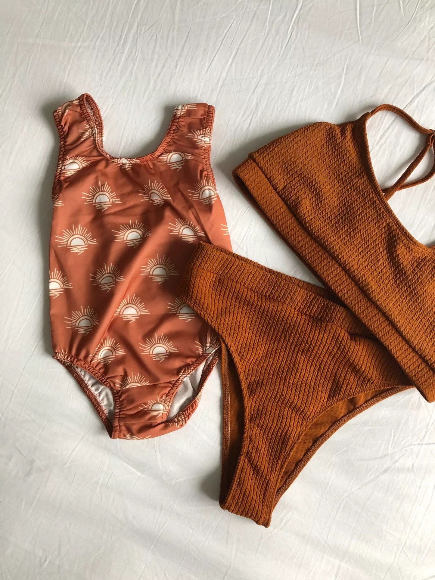 Sun Print Baby Swimsuit