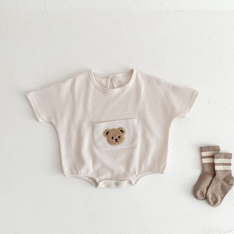 Uno Pocket Teddy Onesie