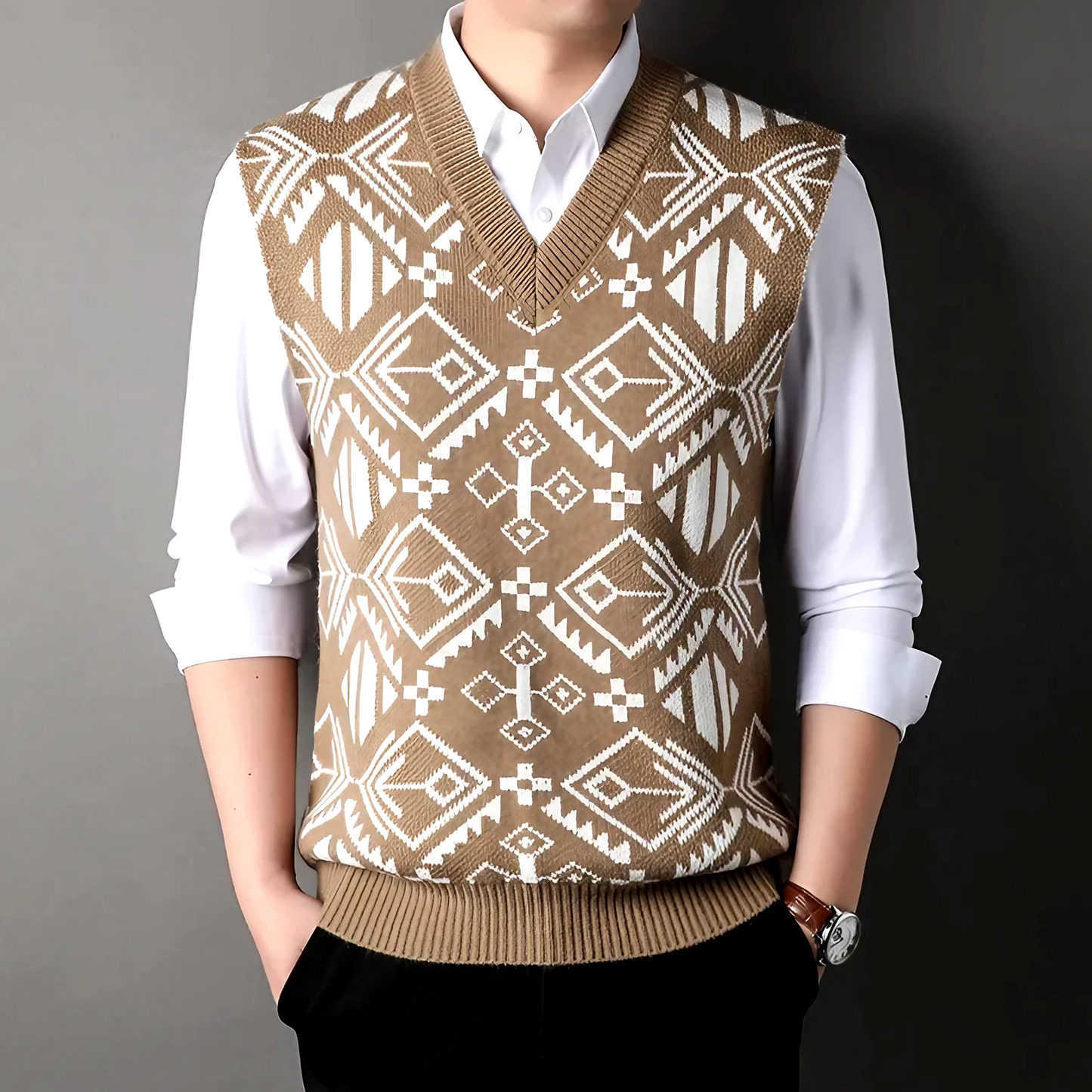 The Lazy Sweater Vest