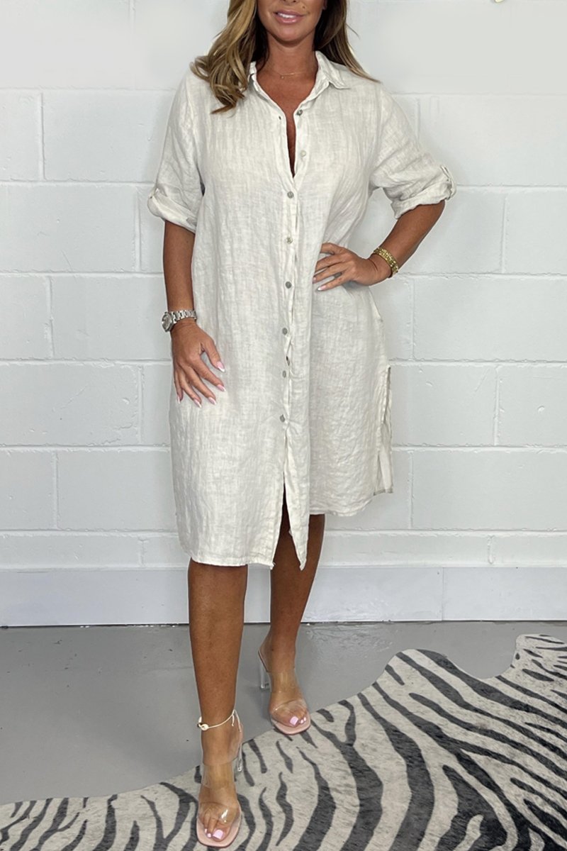 Julia™  |  Cotton & Linen Dress