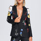 Martha Print Blazer Set