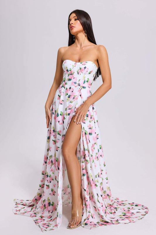 Ophelia Floral Printed Maxi Dress