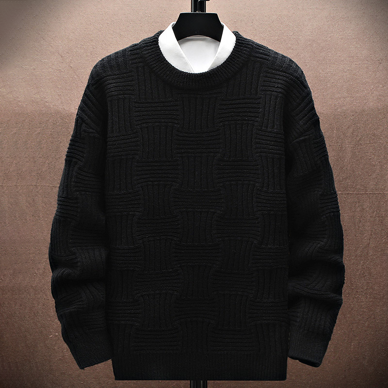 VELVETRON™ JACQUARD KNIT SWEATER